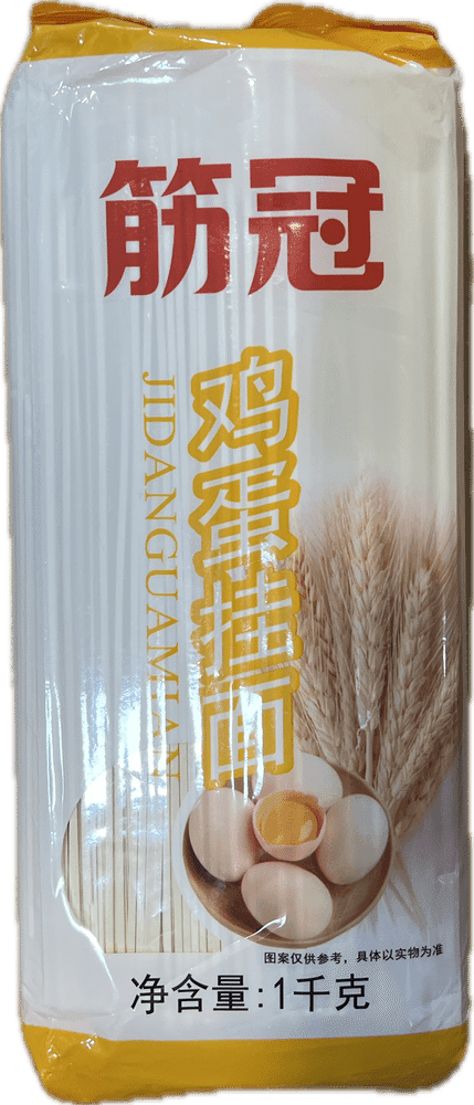 筋冠鸡蛋挂面