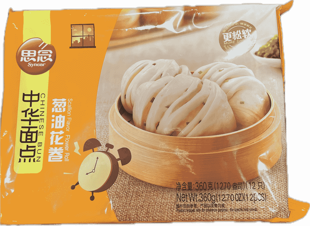 思念葱油花卷
