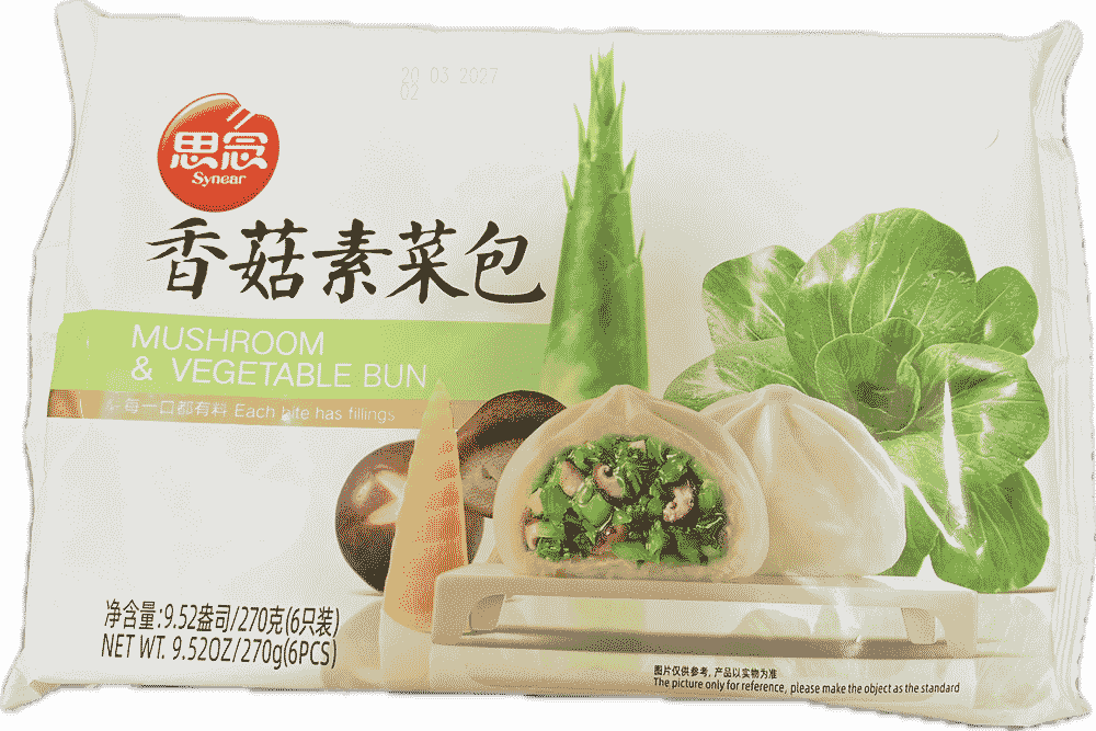 思念香菇素菜包