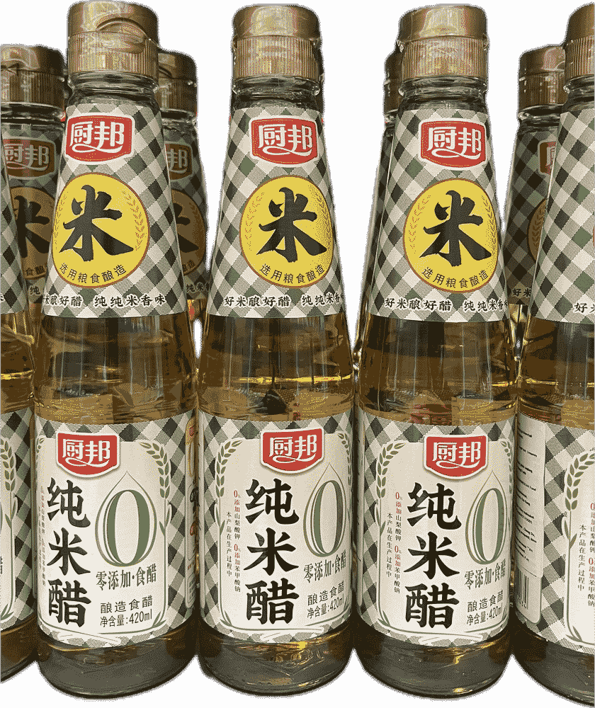 厨邦纯米醋0添加