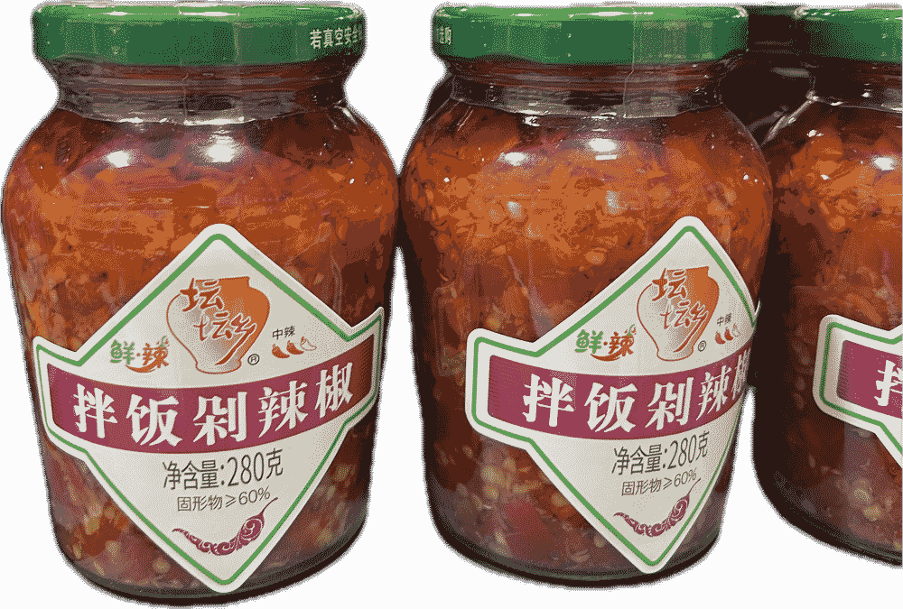 坛坛香拌饭剁椒酱