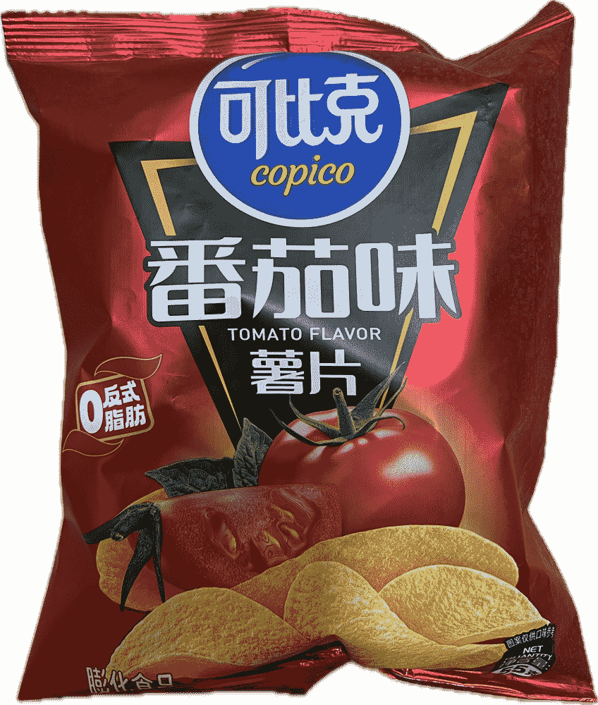 可比克薯片（番茄味）