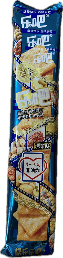 乐吧薯片（泡菜味）