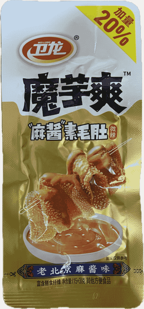 卫龙魔芋爽（麻酱素毛肚）