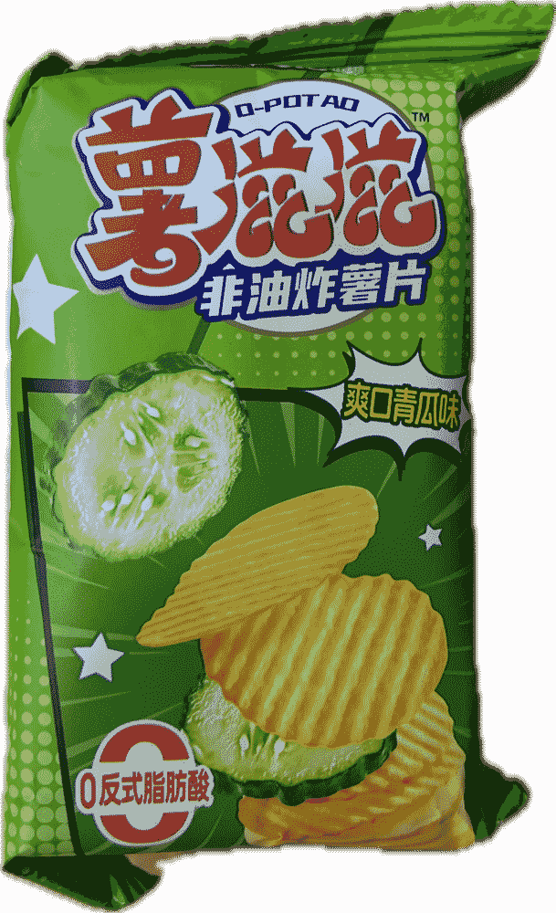 盐津铺子薯片（黄瓜味）