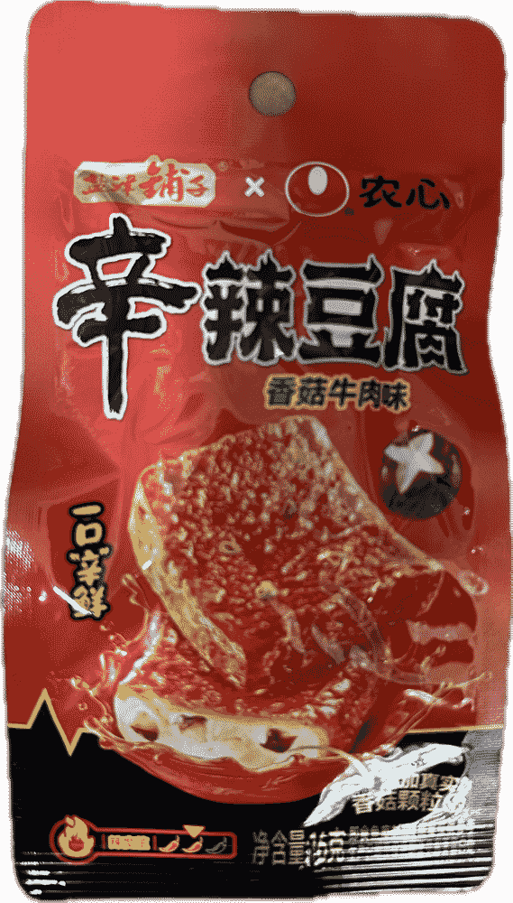 盐津铺子辛辣鱼豆腐(香菇牛肉味)
