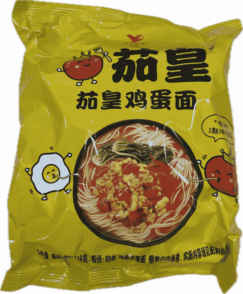 统一茄皇鸡蛋面(袋)